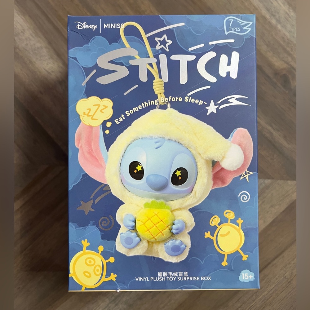 Disney x Miniso Stitch Eat Something Before You Sleep Blind Box